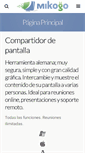 Mobile Screenshot of mikogo.es